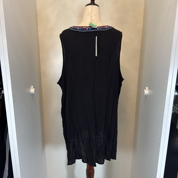 NWT Whispers New York Black Tank Top Size 2X - Picture 3 of 8